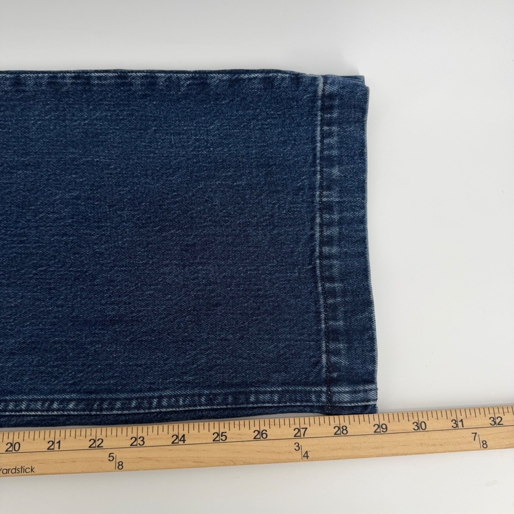 Abercrombie & Fitch 90s Relaxed Jean Women 30/10S Dark Blue High Rise Curve Love - Picture 7 of 9
